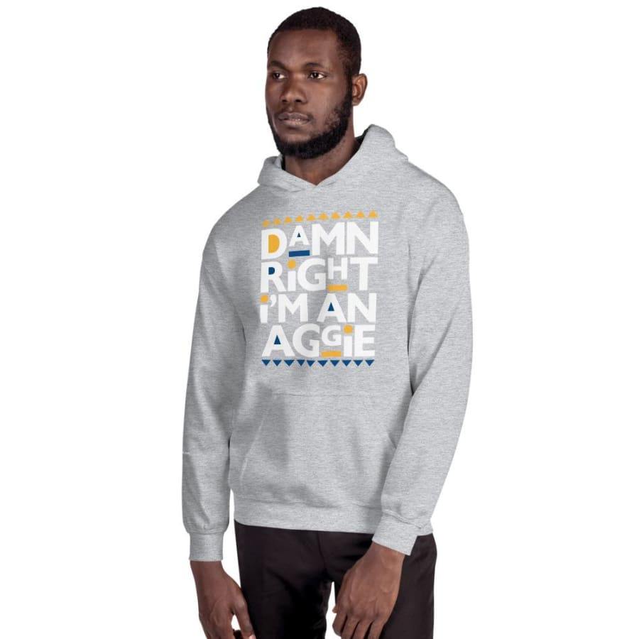 Hooded Sweatshirt Sport Grey / S
