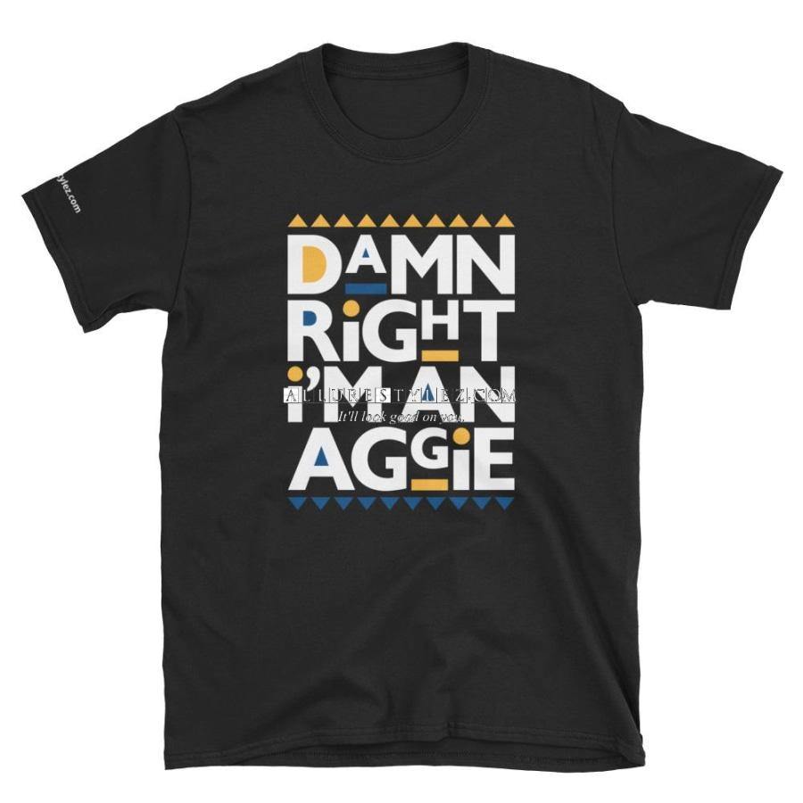 Aggie Unisex T-Shirt Black / S