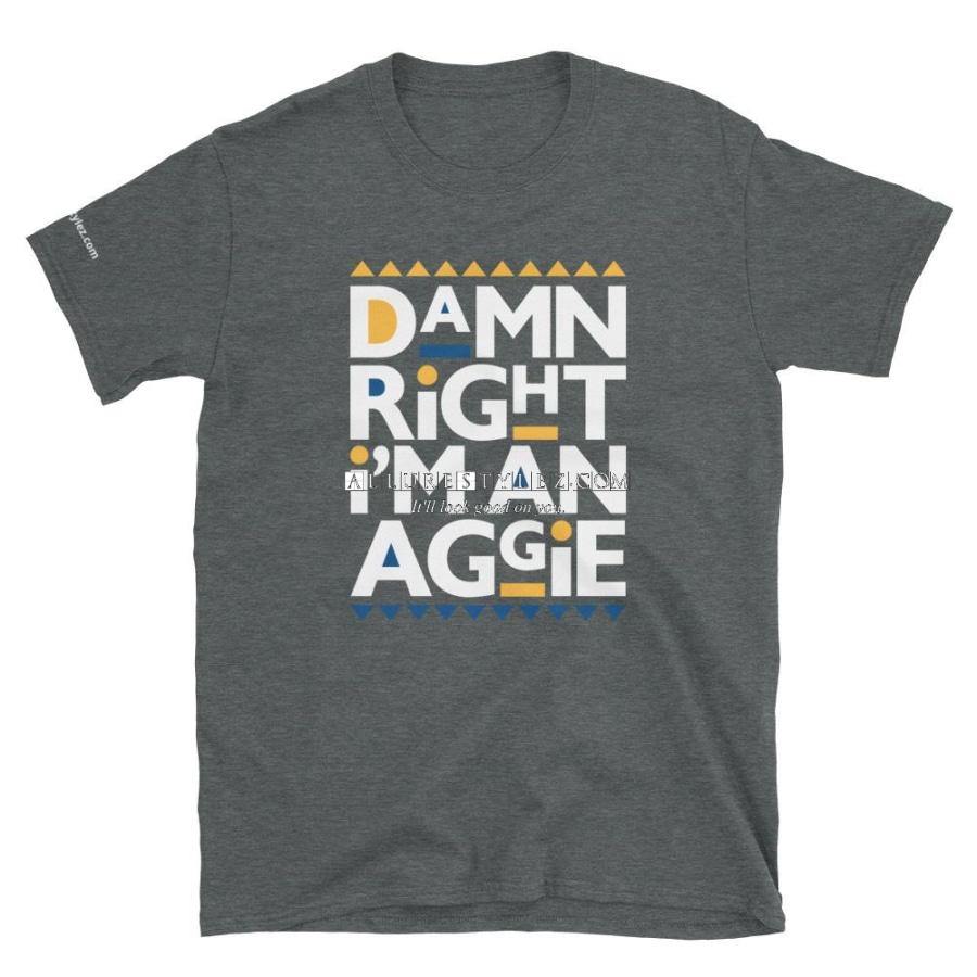 Aggie Unisex T-Shirt Dark Heather / S
