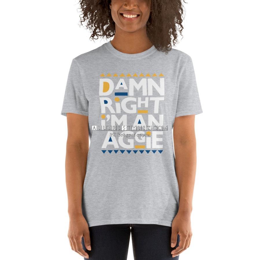 Aggie Unisex T-Shirt Sport Grey / S