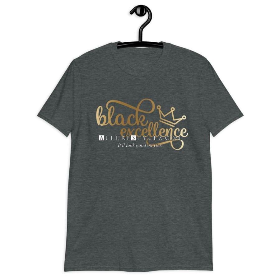 Black Excellence Dark Heather / S