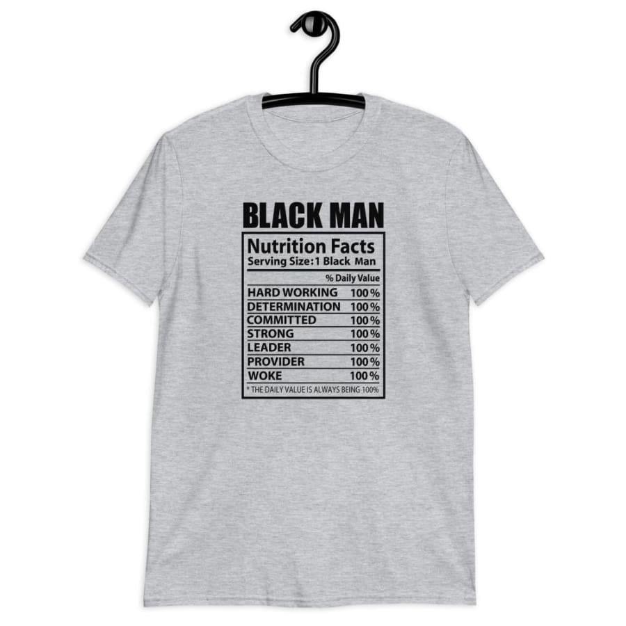 Black Man Sport Grey / S