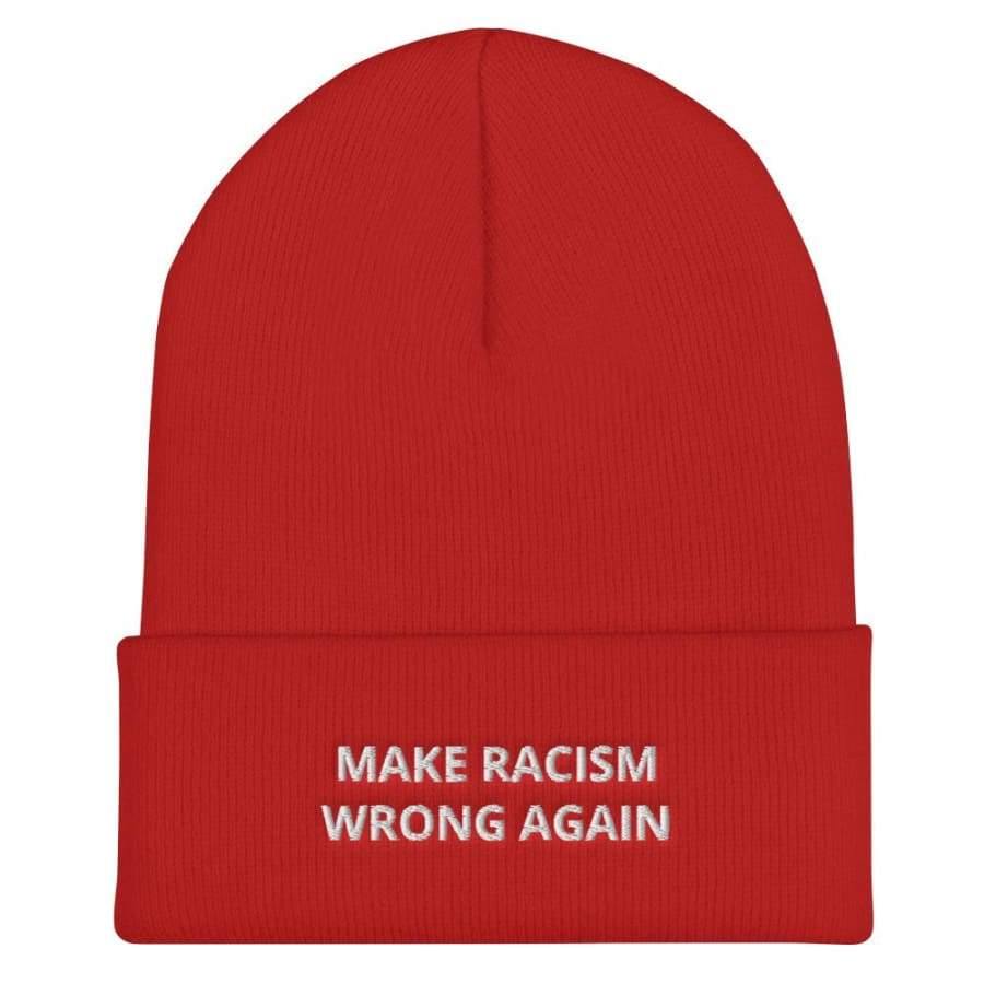 Cuffed Beanie Red