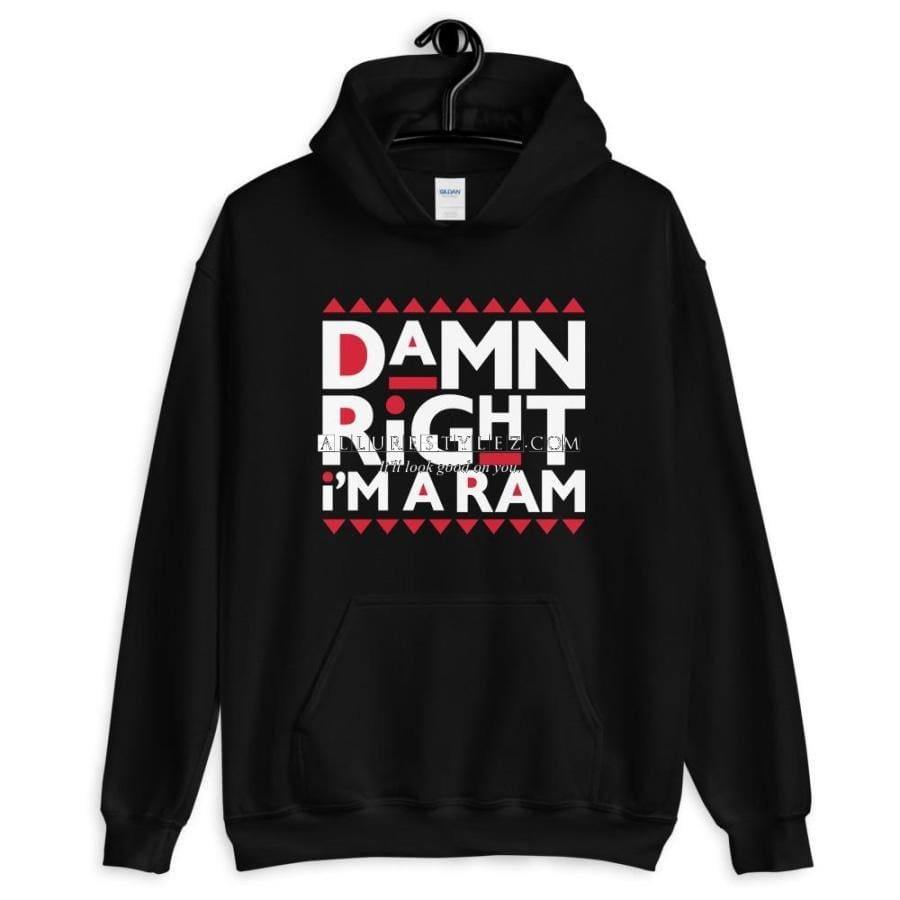 Damn Right Ram Hoodie