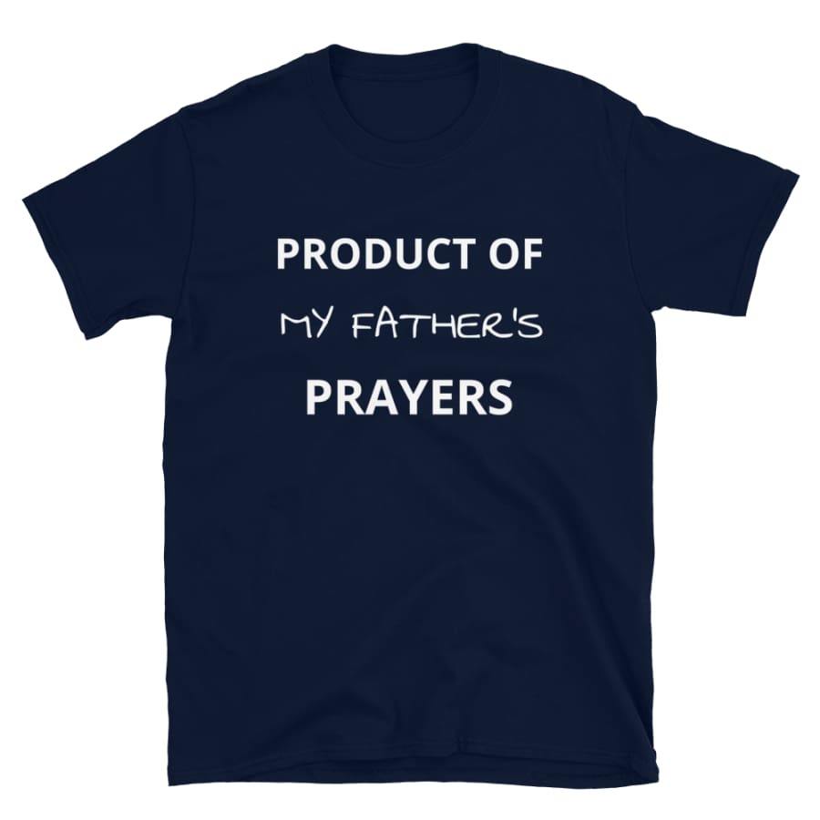 Father - Short-Sleeve Unisex T-Shirt Navy / S