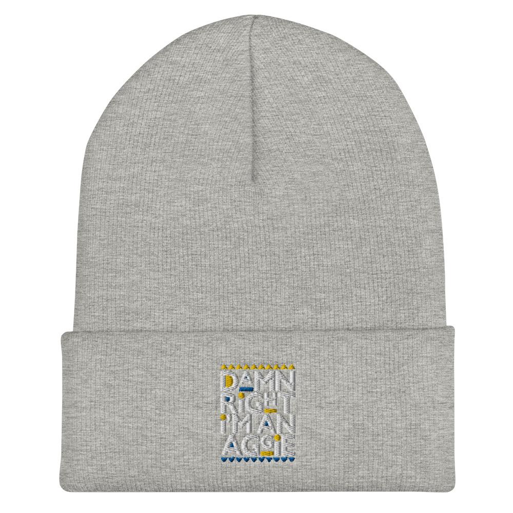 Aggie Cuffed Beanie Heather Grey