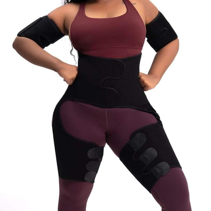 Sauna Waist Trainer And Arm Band