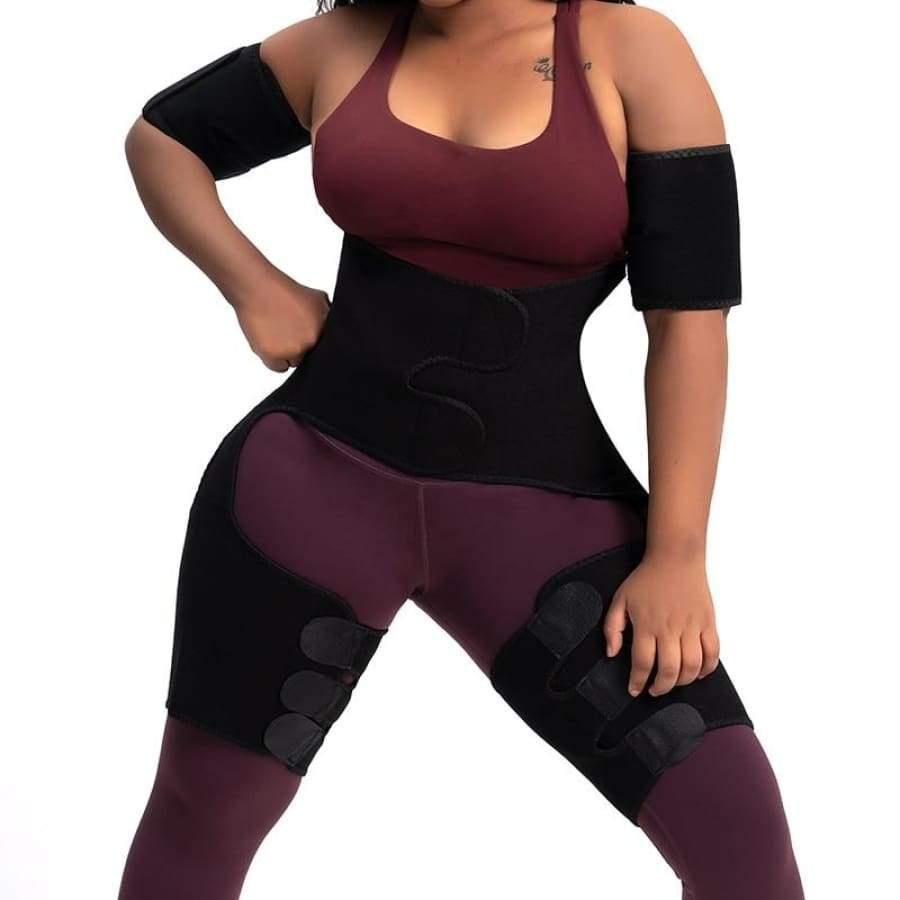 Sauna Waist Trainer And Arm Band