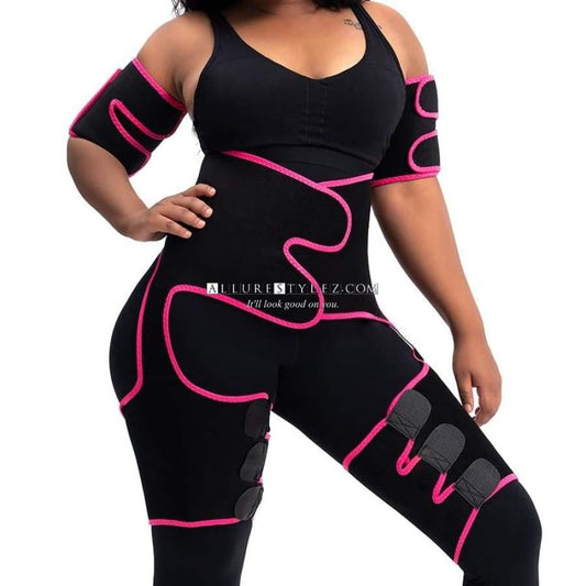 Sauna Waist Trainer And Arm Band