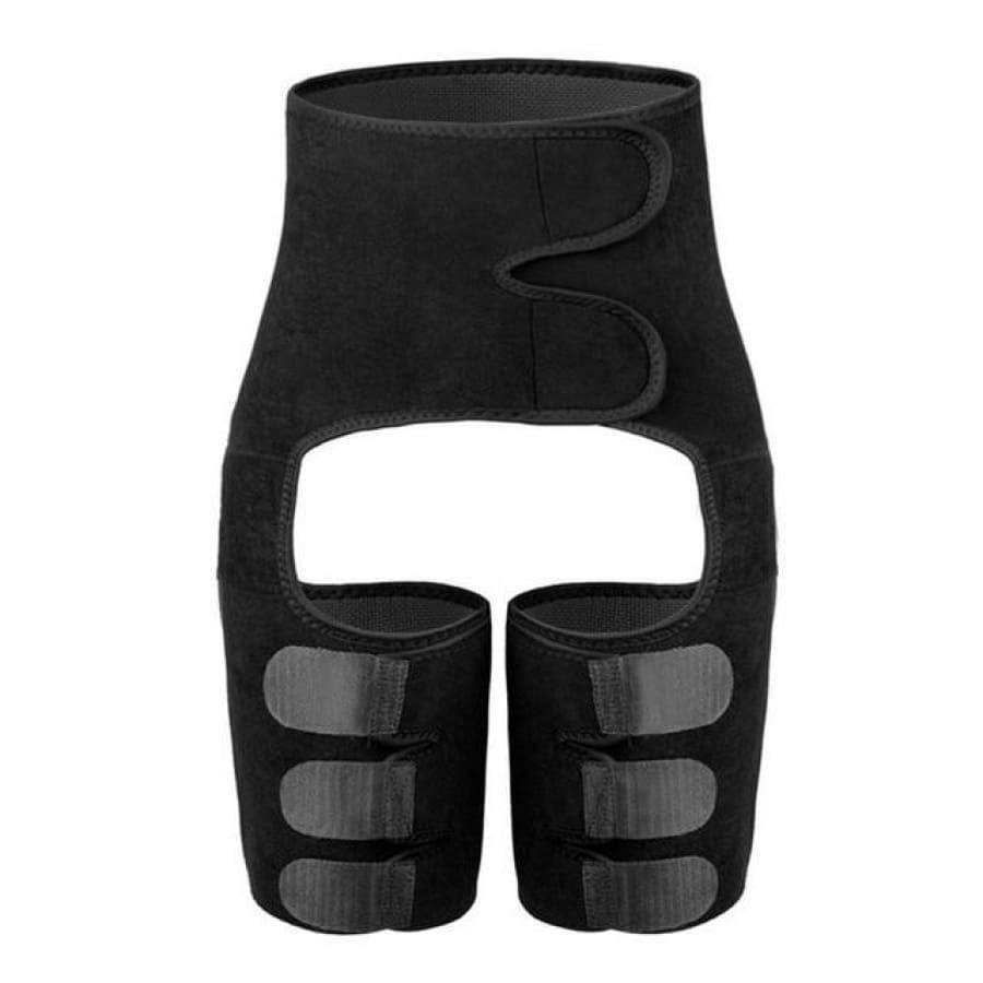 Sauna Waist Trainer And Arm Band Black / Xxl 3Xl United States