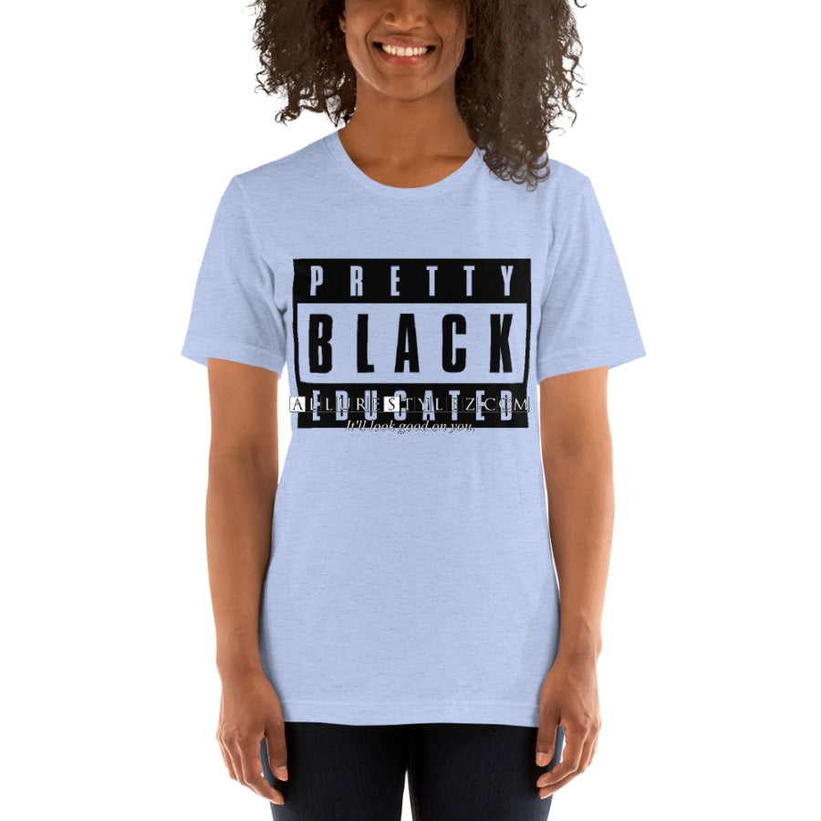 Short-Sleeve Unisex T-Shirt Heather Blue / S