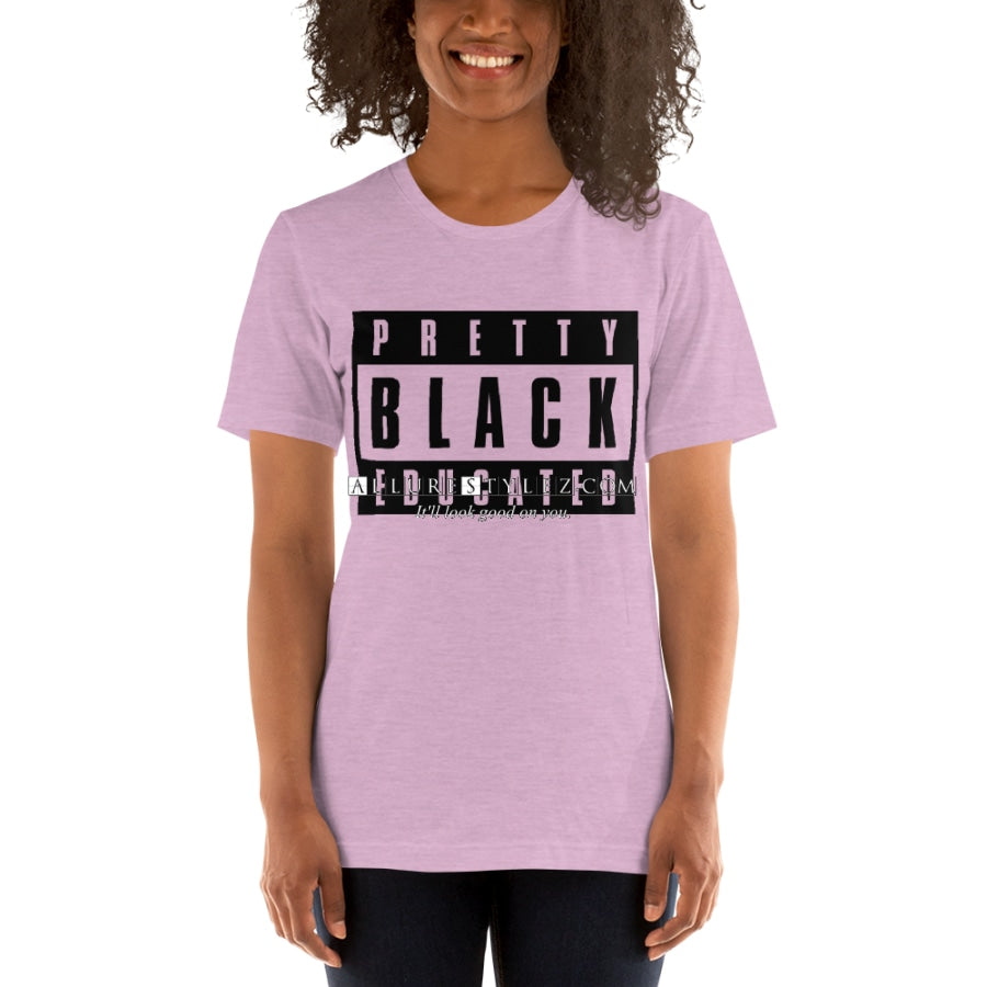 Short-Sleeve Unisex T-Shirt Heather Prism Lilac / Xs