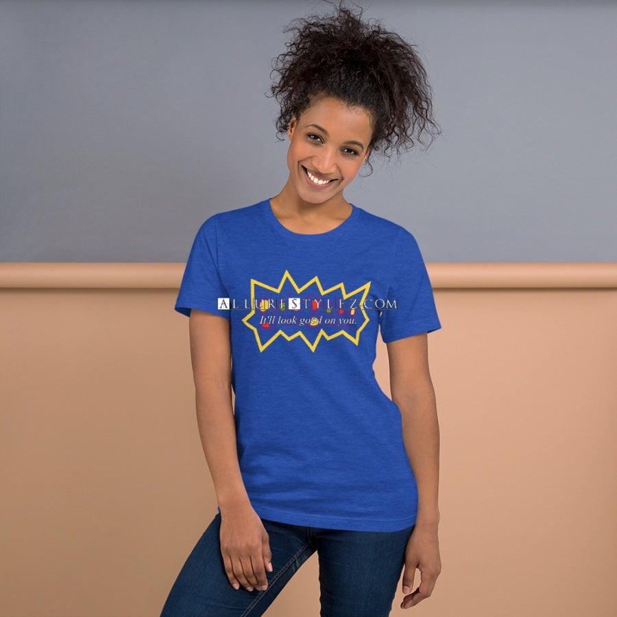 Short-Sleeve Unisex T-Shirt Heather True Royal / S