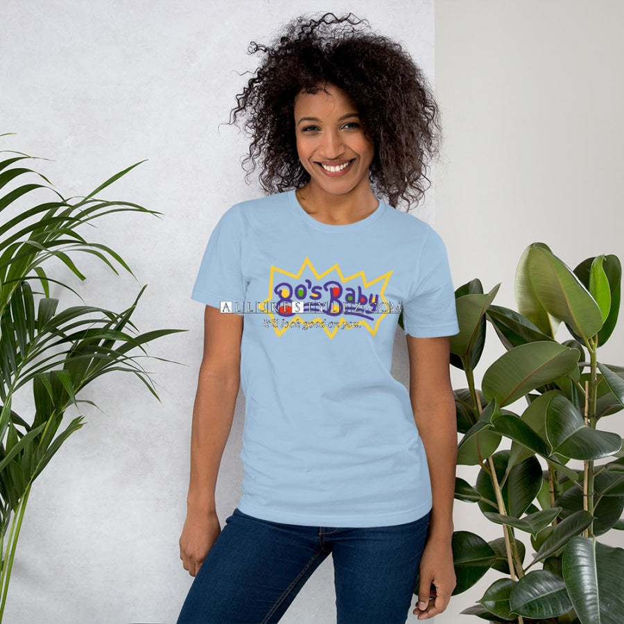 Short-Sleeve Unisex T-Shirt Light Blue / Xs