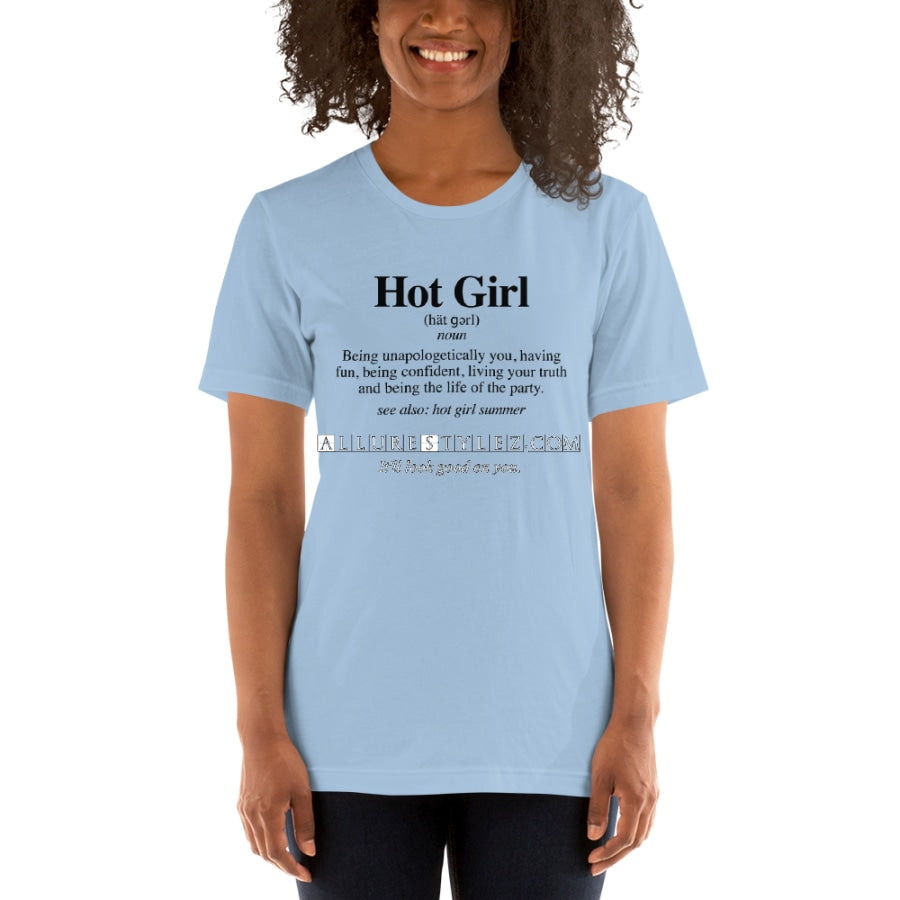 Short-Sleeve Unisex T-Shirt Light Blue / Xs