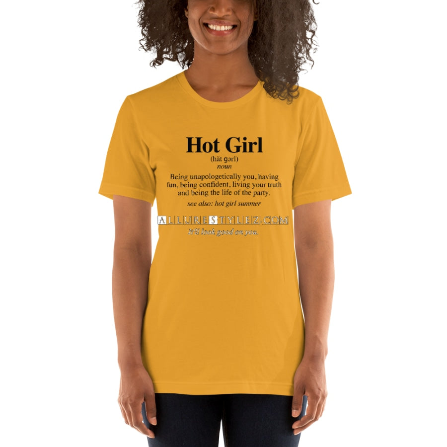 Short-Sleeve Unisex T-Shirt Mustard / M