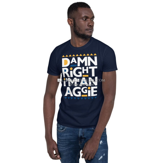 Short-Sleeve Unisex T-Shirt Navy / S