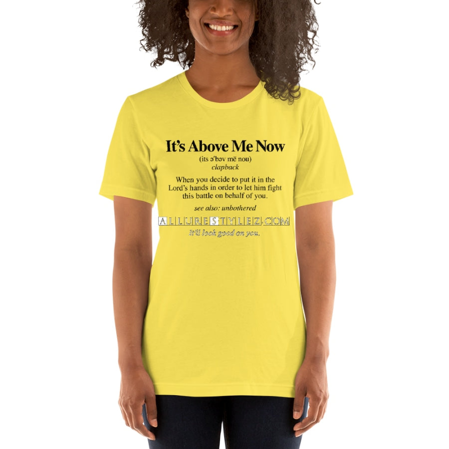 Short-Sleeve Unisex T-Shirt Yellow / S