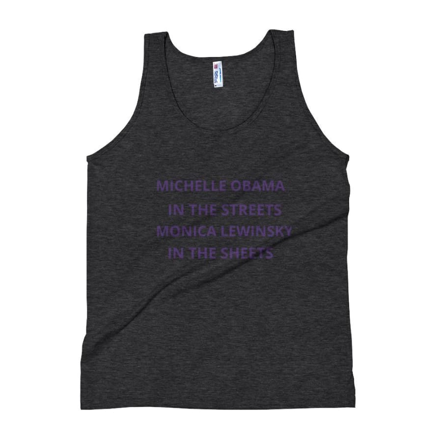 Streets And Sheets Unisex Tank Top Tri-Black / Xs