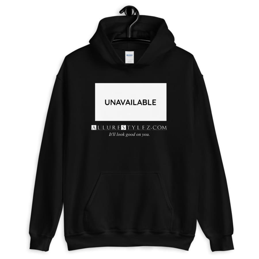 Unavailable - Unisex Hoodie Black / S