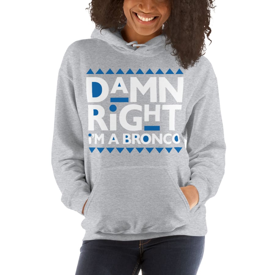 Unisex Hoodie Sport Grey / S