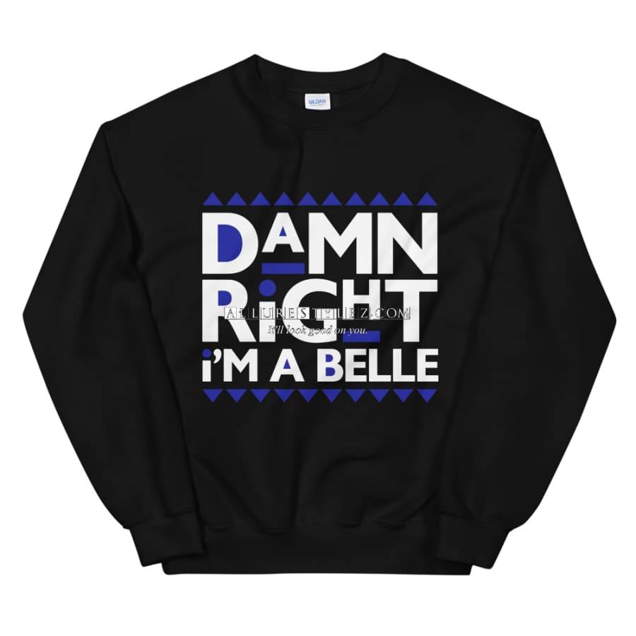 Unisex Sweatshirt Black / S