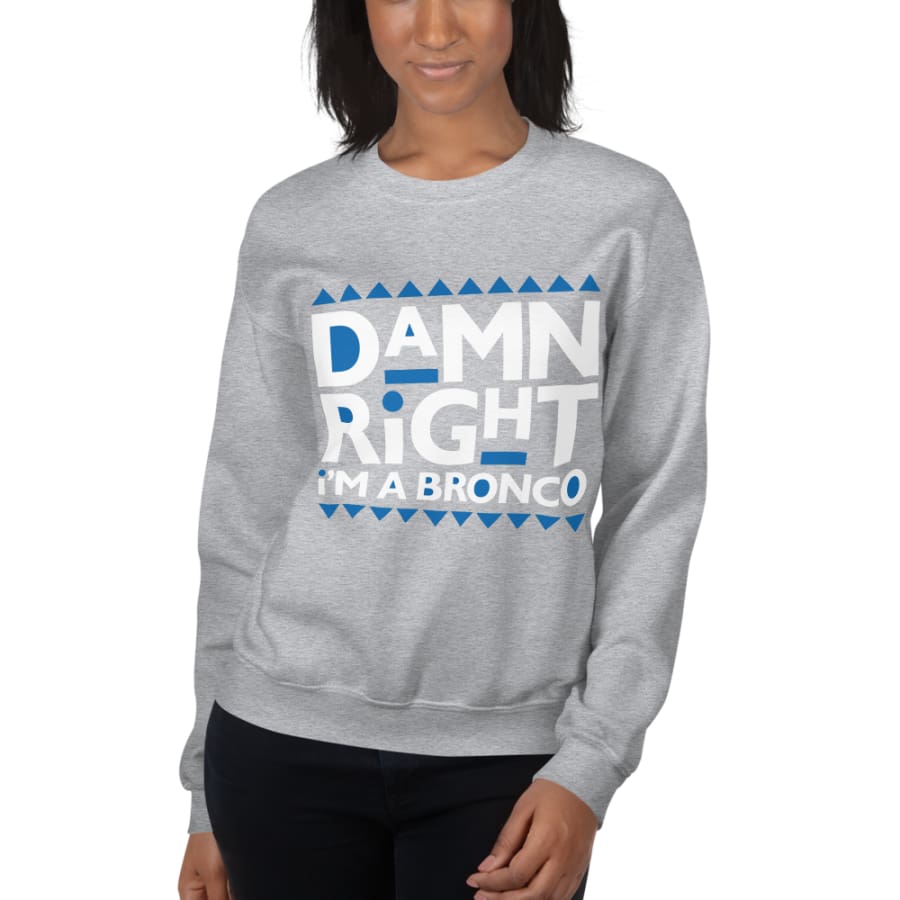 Unisex Sweatshirt Sport Grey / S