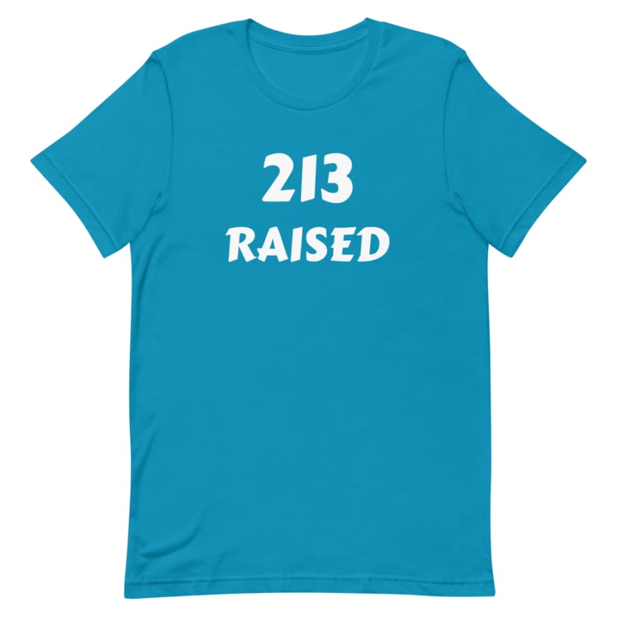 Whats Your Area Code Short-Sleeve Unisex T-Shirt Aqua / S