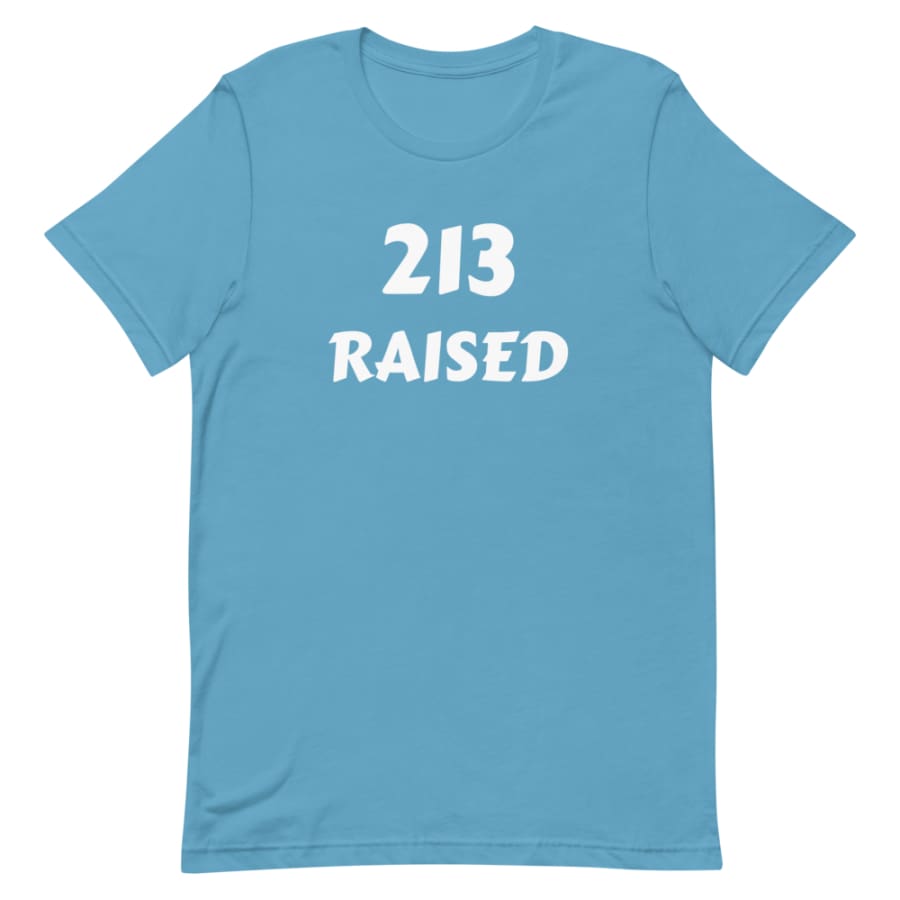 Whats Your Area Code Short-Sleeve Unisex T-Shirt Ocean Blue / S