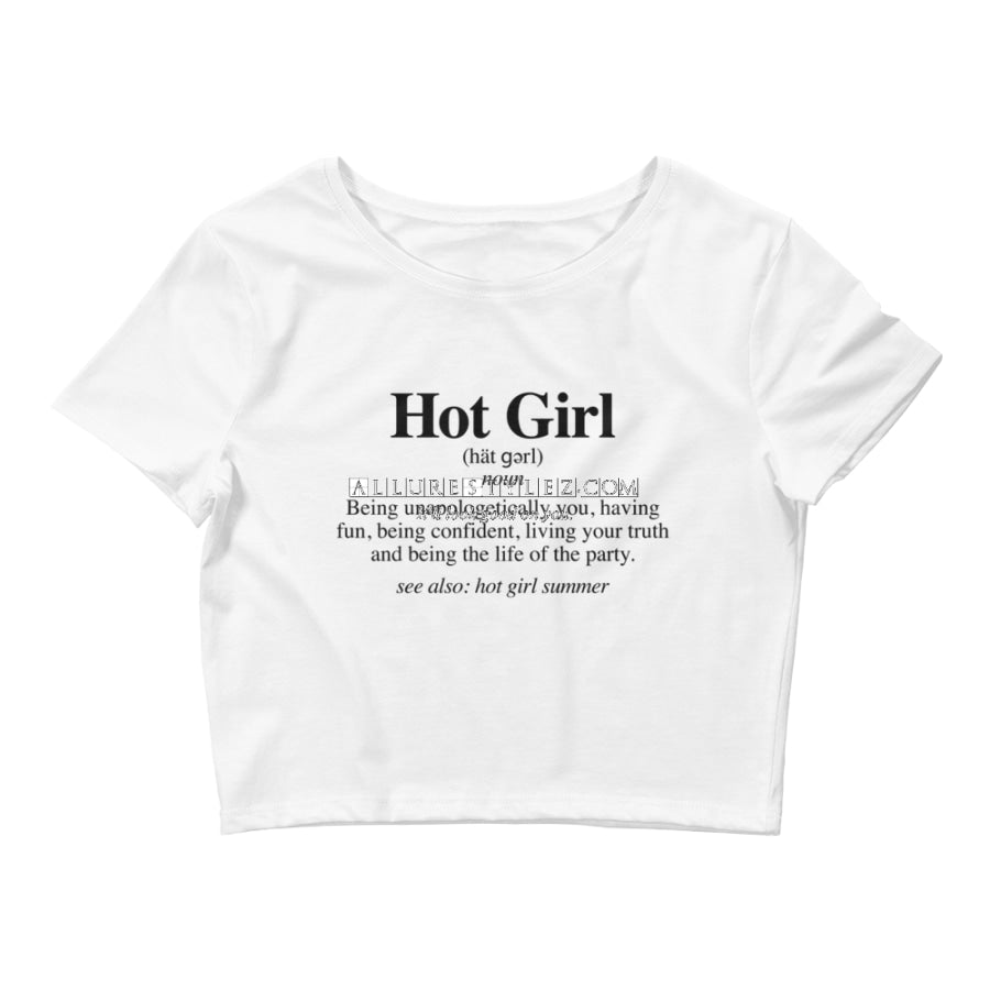 Womens Crop Tee