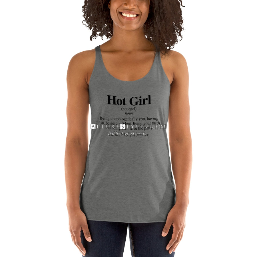 Womens Racerback Tank Premium Heather / Xs