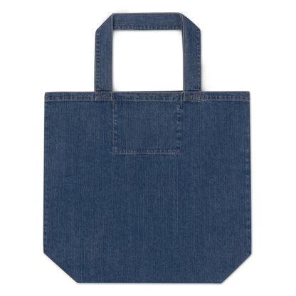 Small Wonders Organic denim tote bag