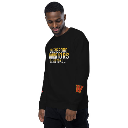 Warriors Basketball raglan sweatshirt