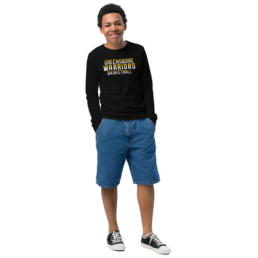 Warriors Youth long sleeve tee