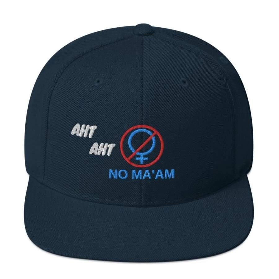 Aht Snapback Hat Dark Navy