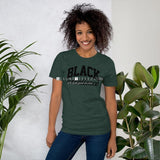 Black Exellence Unisex T-Shirt Heather Forest / S