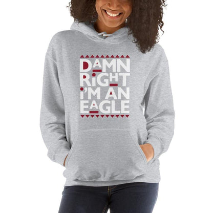 Eagle Hooded Sweatshirt Sport Grey / S