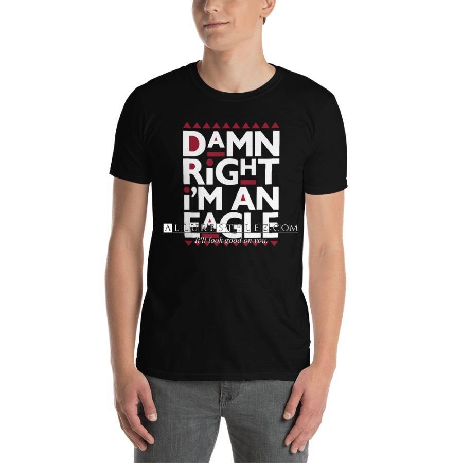 Eagle Unisex T-Shirt Black / S