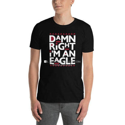 Eagle Unisex T-Shirt Black / S
