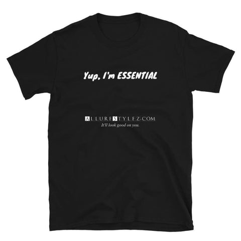 Essential - Short-Sleeve Unisex T-Shirt Black / S