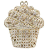Luxury Crystal Evening Bag Gold
