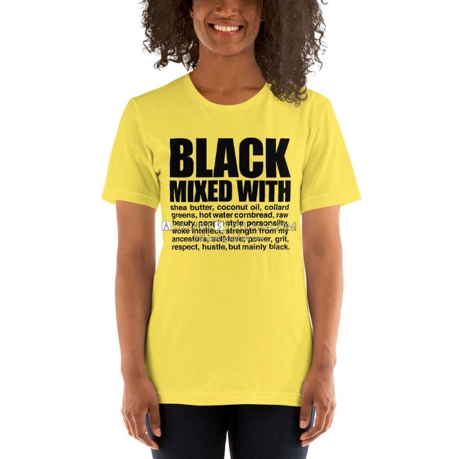 Mixed Unisex T-Shirt Yellow / S T Shirt