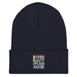 Aggie Cuffed Beanie Navy