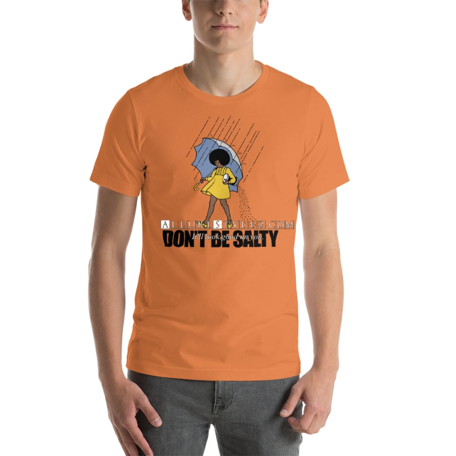 Salty Unisex T-Shirt Burnt Orange / Xs