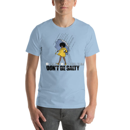 Salty Unisex T-Shirt Light Blue / Xs