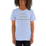 Short-Sleeve Unisex T-Shirt Heather Blue / S