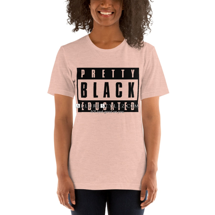 Short-Sleeve Unisex T-Shirt Heather Prism Peach / Xs