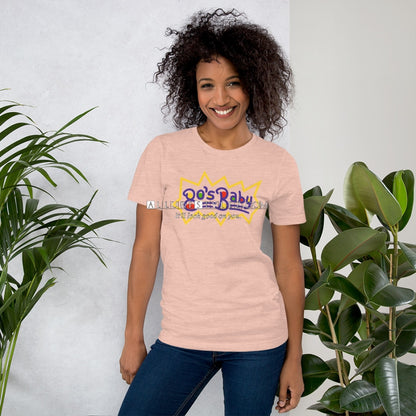 Short-Sleeve Unisex T-Shirt Heather Prism Peach / Xs