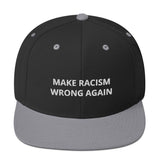 Snapback Hat Black/ Silver