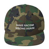 Snapback Hat Green Camo